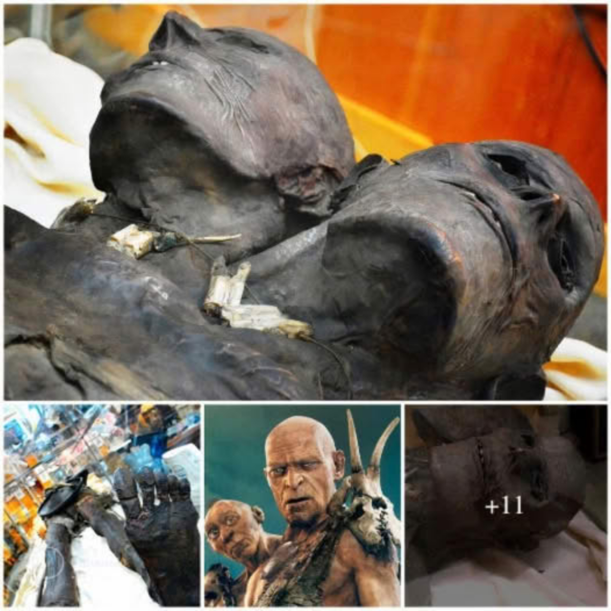 Two-Headed Giant Mummy Unearthed by Archaeologists from Ancient Times, Origin and Significance Remain a Mystery