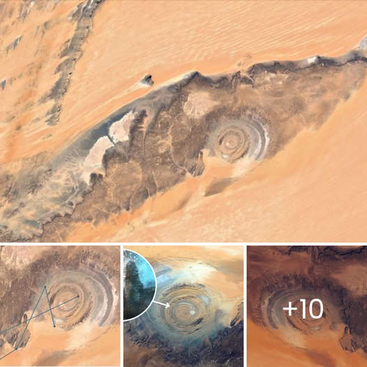 Mysteries of the Eye of the Sahara: Unexplained Enigma of a Creepy Natural Phenomenon Gazing Into Space