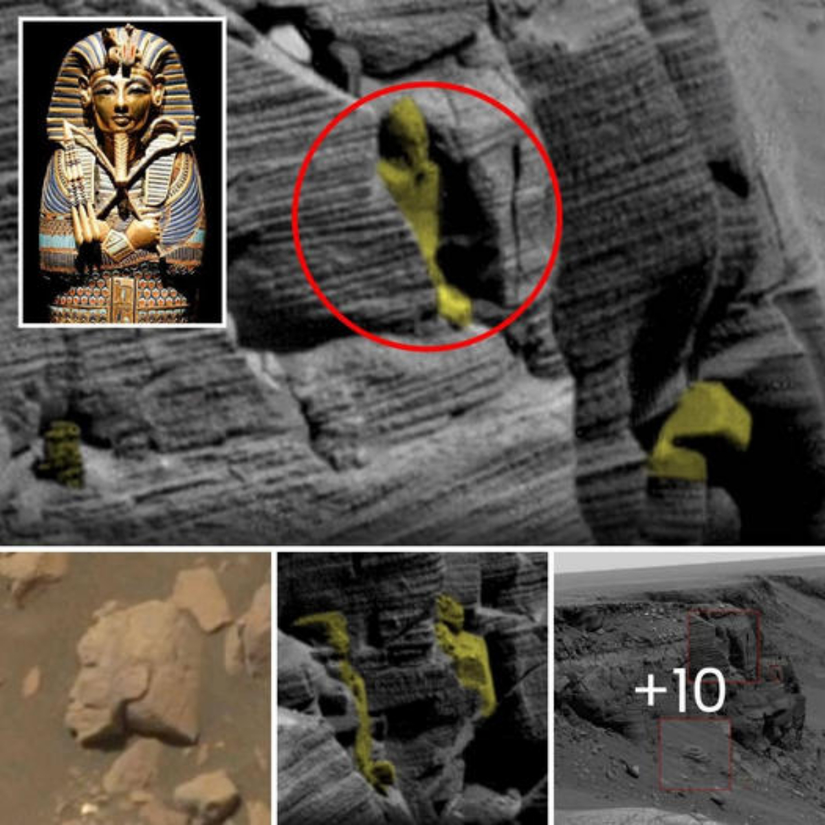 Ancient Egyptian Sarcophagus Allegedly Spotted on Mars in NASA Photos, According to YouTube Conspiracy Theorist