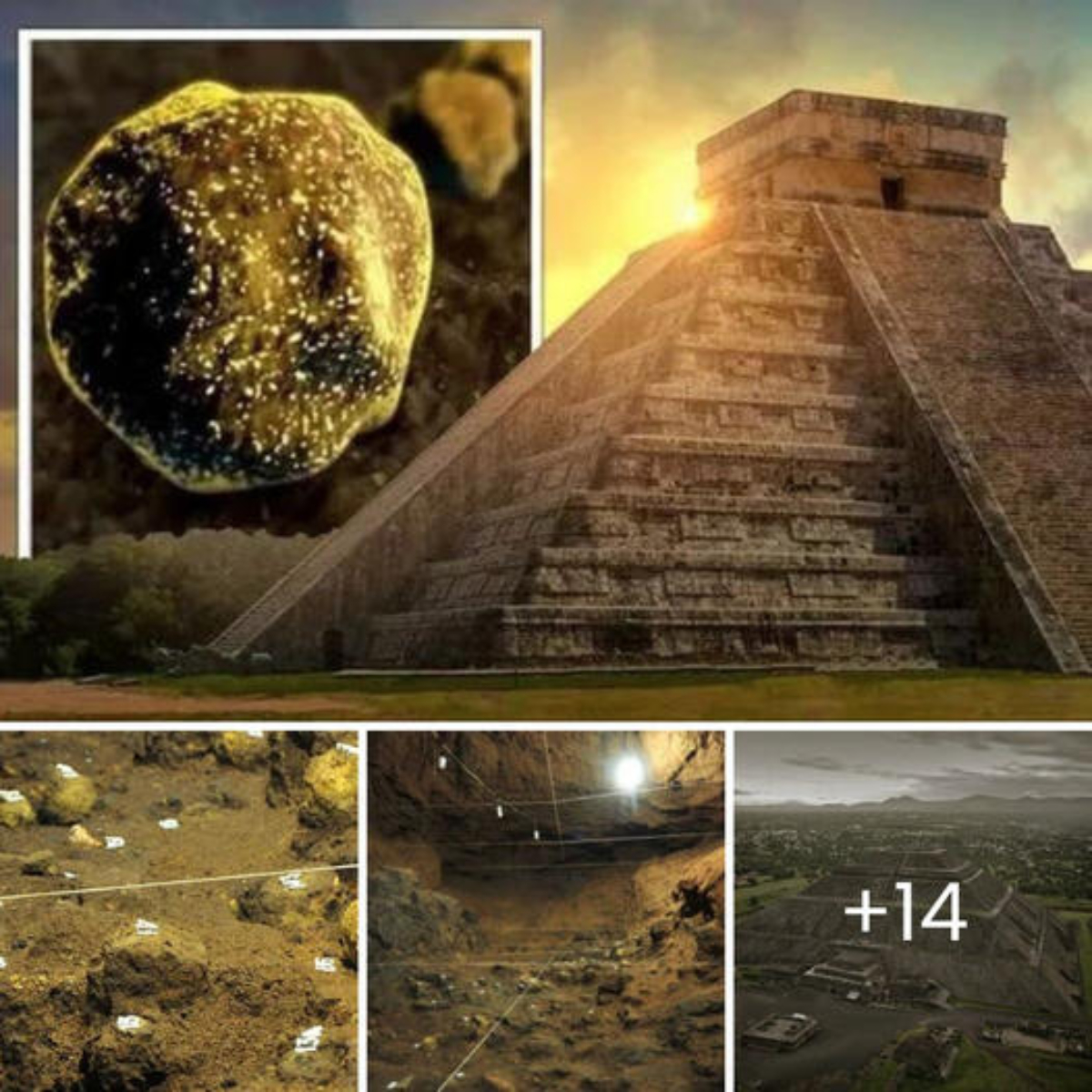 Mystery of Maya ‘Golden Orbs’ Unearthed Beneath Temple of Feathered Serpent in Mexico