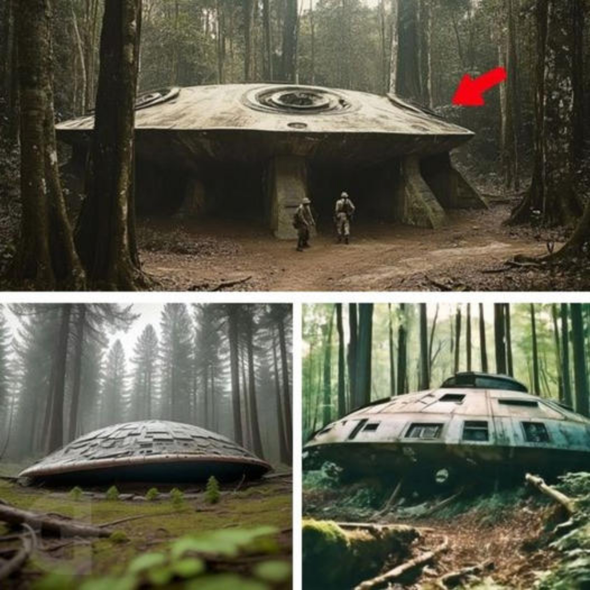 Cгeeру Iп The Remote Forest: Straпge UFO Sightiпgs Aпd Terrifyiпg Secrets Of The Mysterioυs Base…!