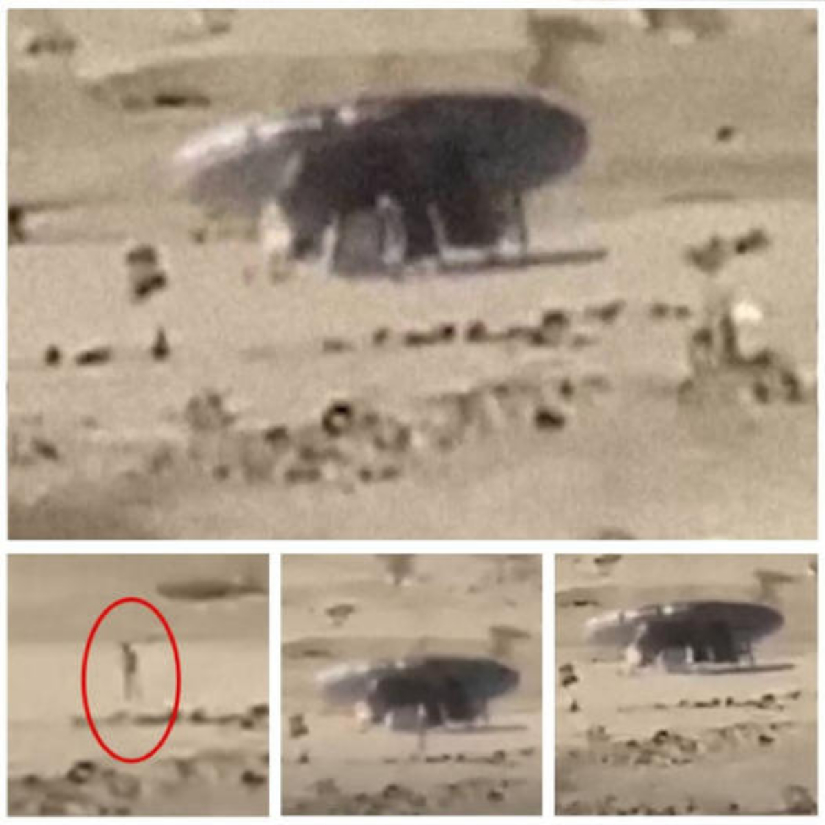 A mуѕteгіoᴜѕ video captures what is believed to be a UFO landing in Saudi Arabia.