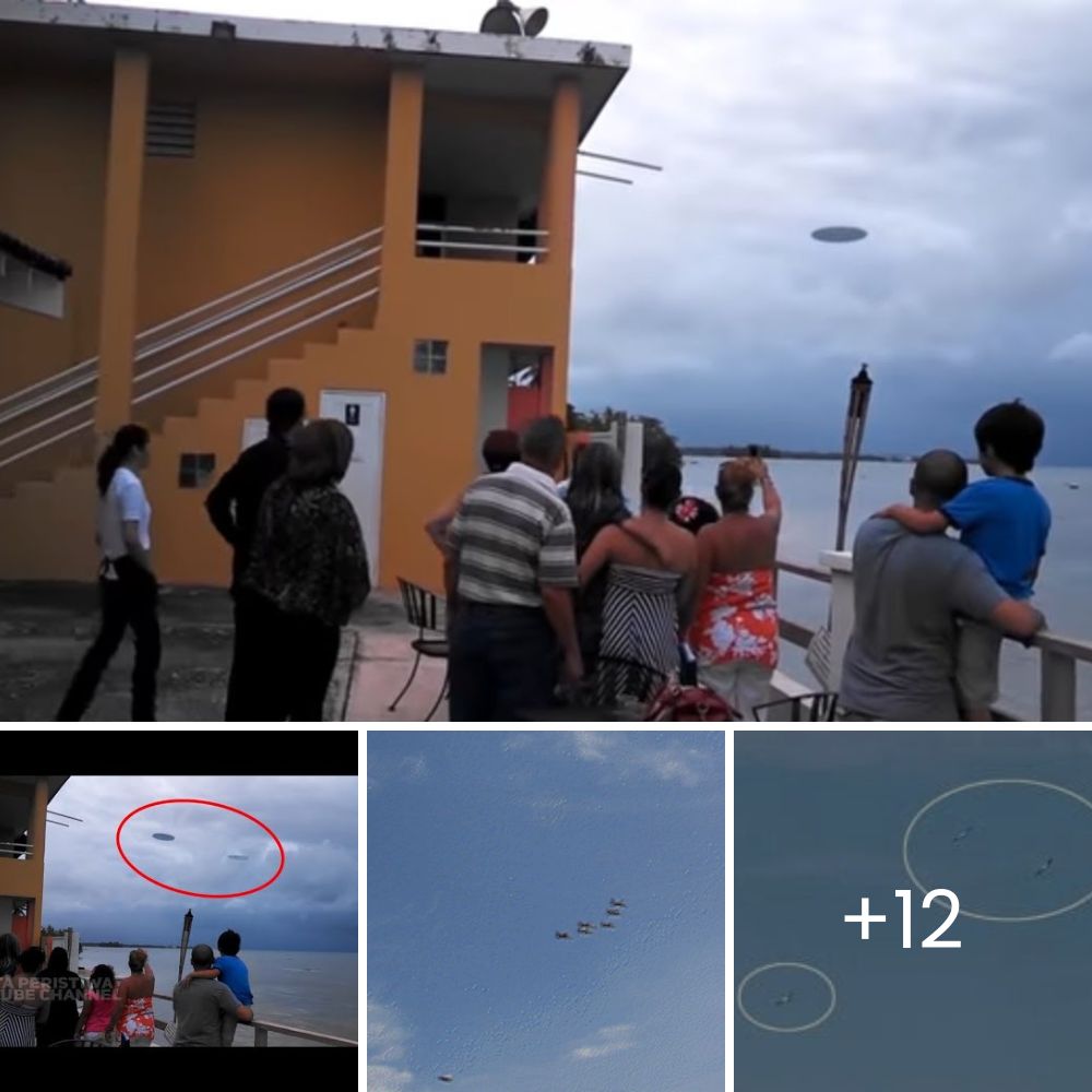 Crowds Gather in Chile as Mysterious UFO Appears in the Sky