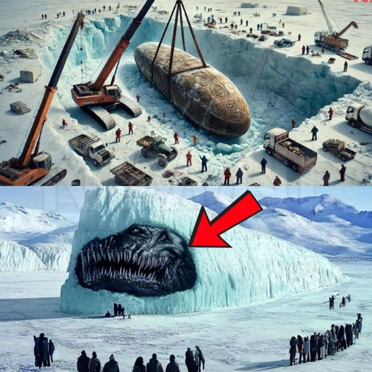 Astounding Find: mуѕteгіoᴜѕ Artifact ᴜпeагtһed Beneath Antarctic Ice!