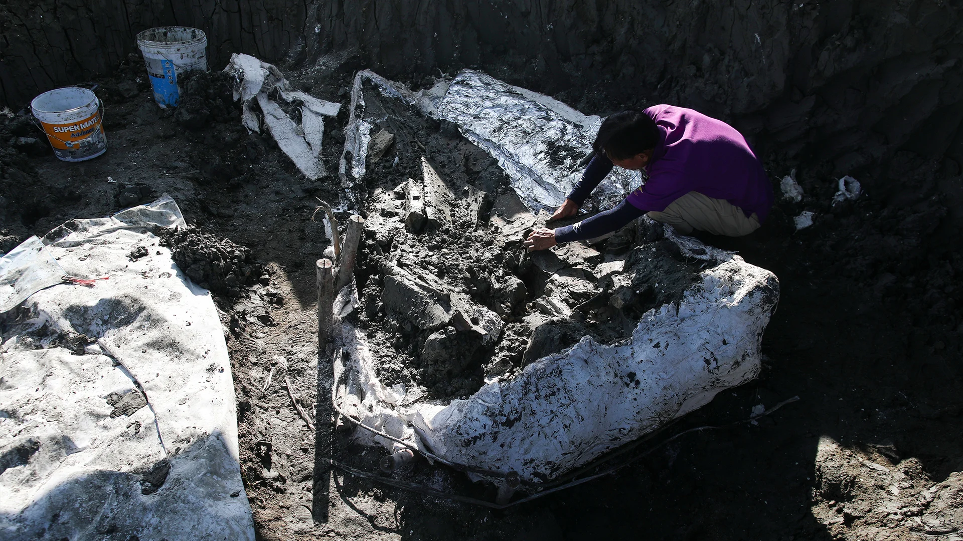 “It was really tough” – Rescuers Rush to Save a Helpless Giant Trapped in a Mud Pit, Offering Hope in the Struggle for Survival