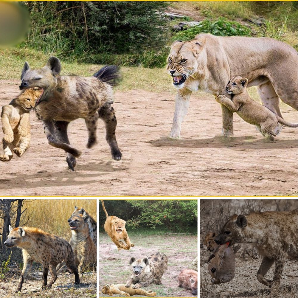 Born to Hunt: Lioness Trains Her Cub in a Dramatic Lesson, Wounding Prey and Letting Her Young One Deliver the Final Blow