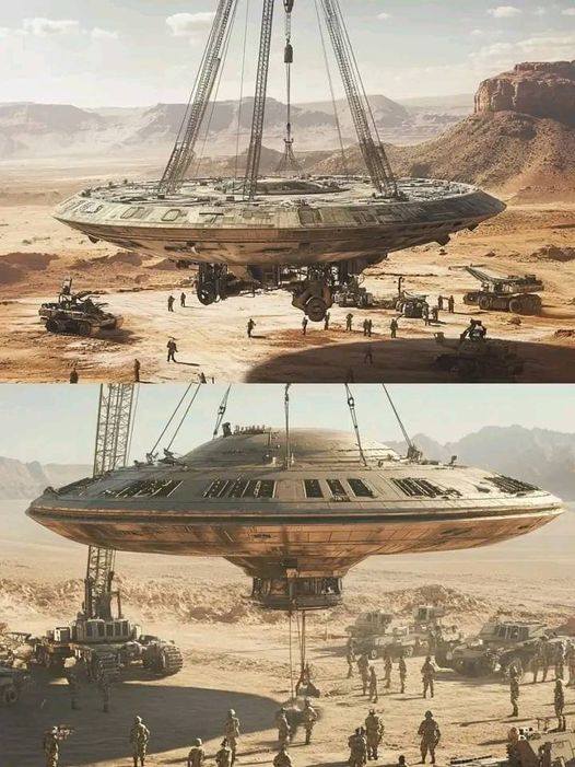 Shocking Discovery Scientists Just Discovered Alien Spacecraft Under the Sands of the Sahara Desert Shocked the World