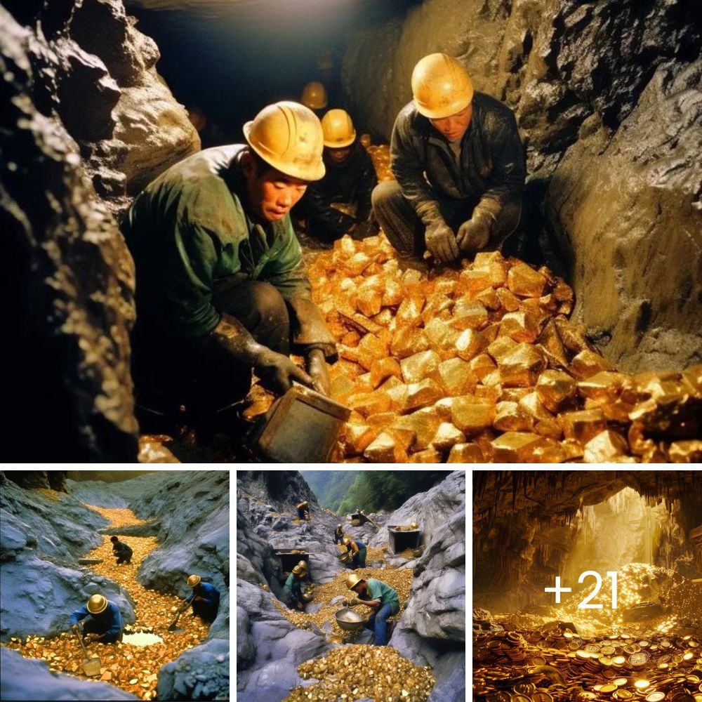 Hidden Beneath the Gentle River: A Massive Hoard of Gold and Diamonds Awaits, Promising Fortune to the Brave