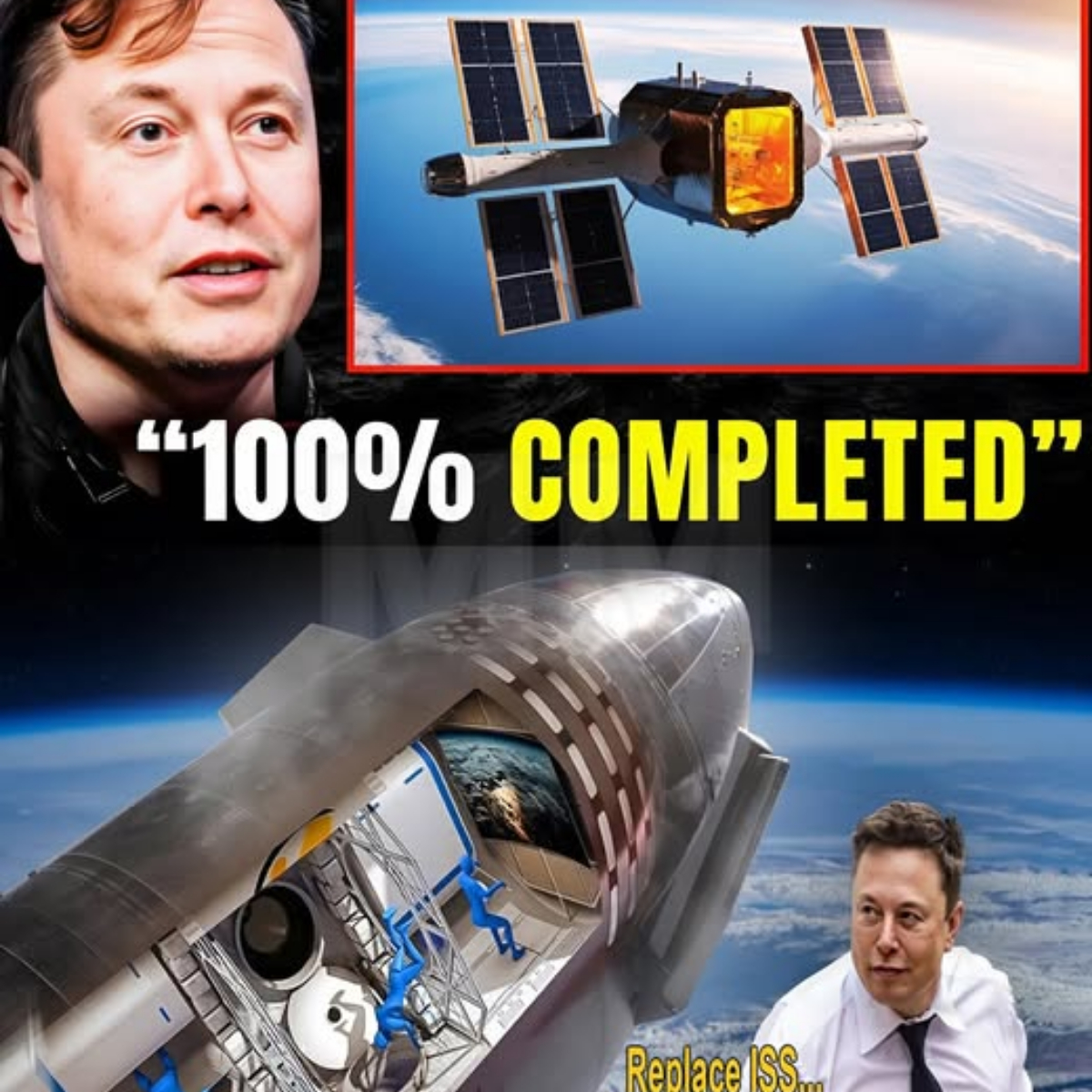 BREAKING: Elon Musk Unveils SpaceX’s Starship as the Future of NASA’s Space Station!