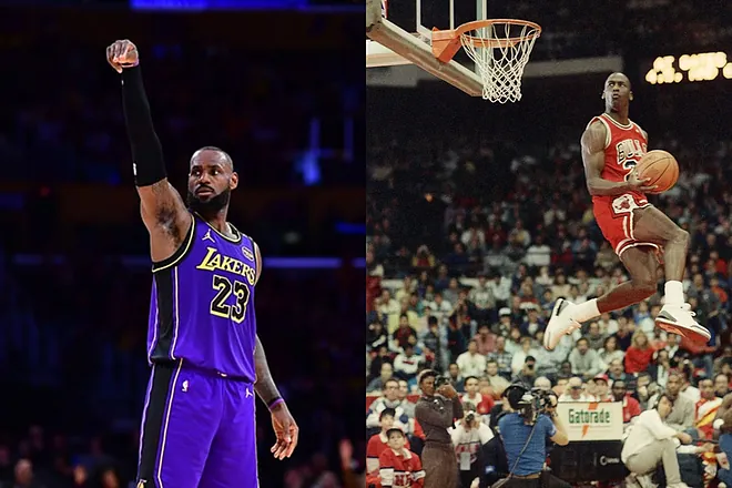 LeBron James Shatters Yet Another Record in an Electrifying Tribute to His Ultimate Idol, Michael Jordan!