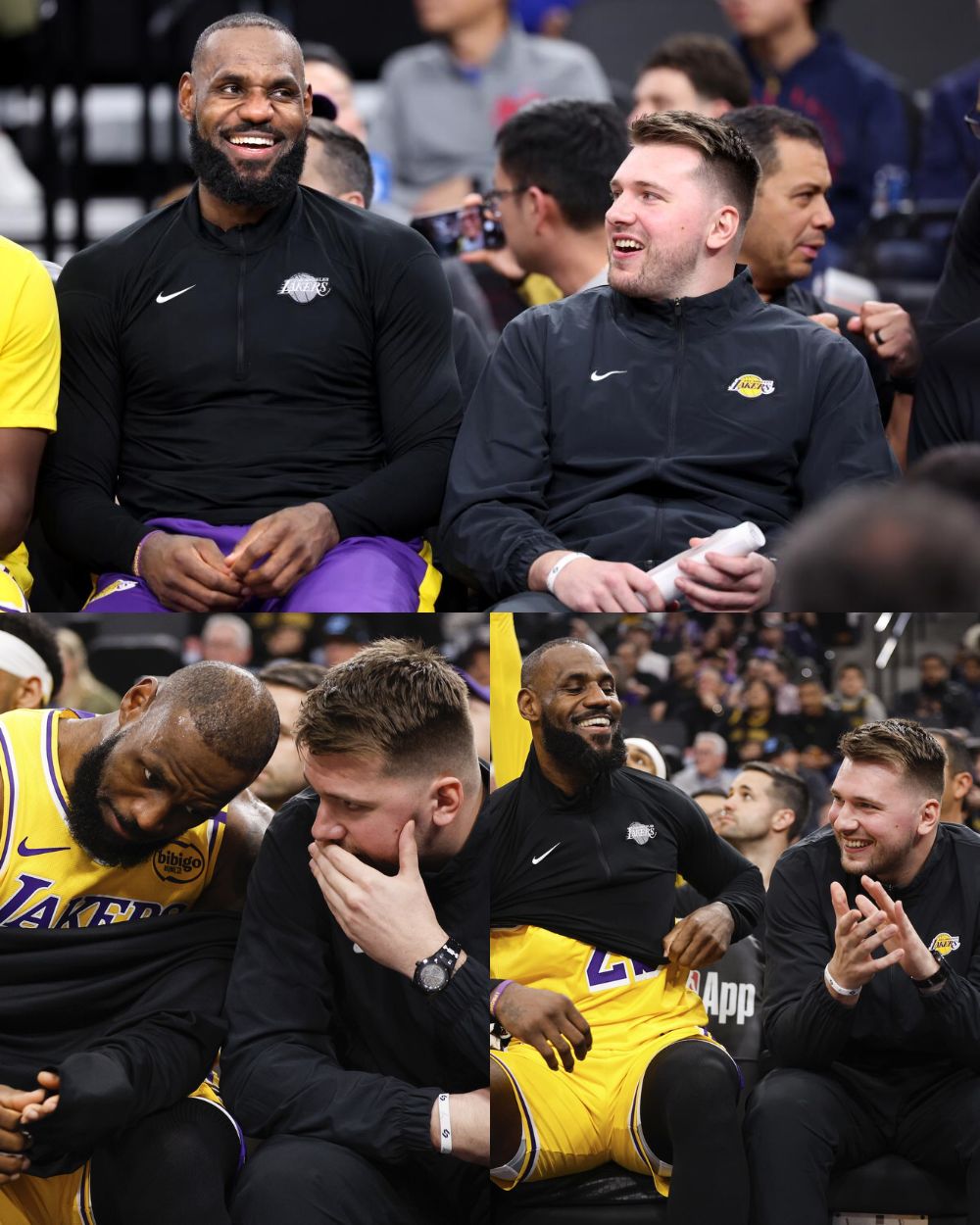 Luka Doncic Enjoys Every Moment in L.A.—Bursts into Laughter After Witnessing a Hilariously Awful Play
