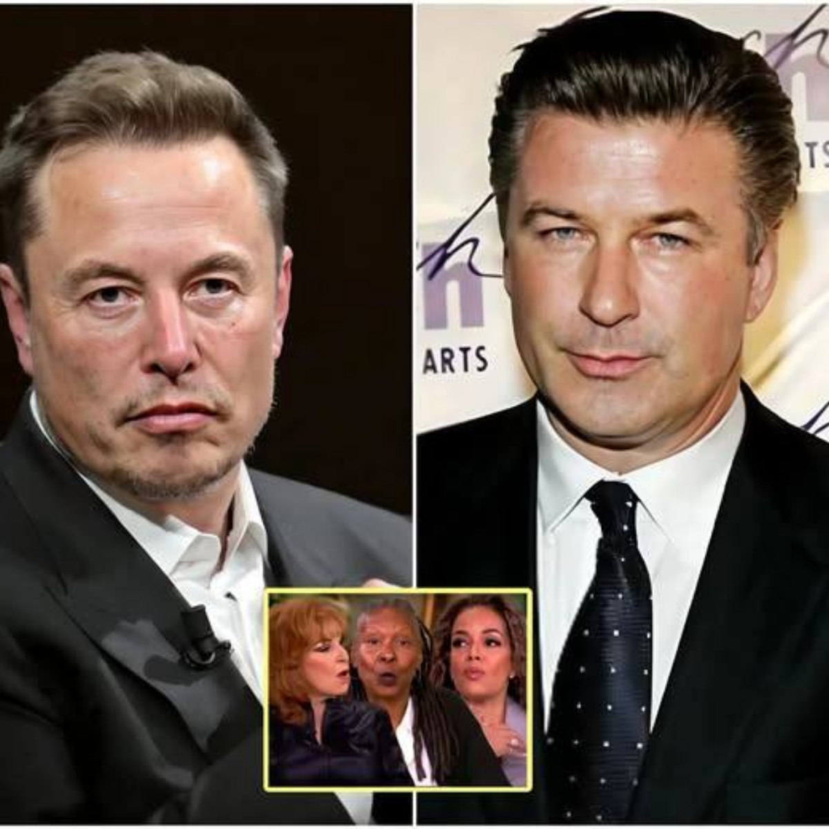 HOT NEWS: Elon Musk spent $790 million to buy ABC and produce “The View” after Alec Baldwin called him the “Scumbag” of the show…