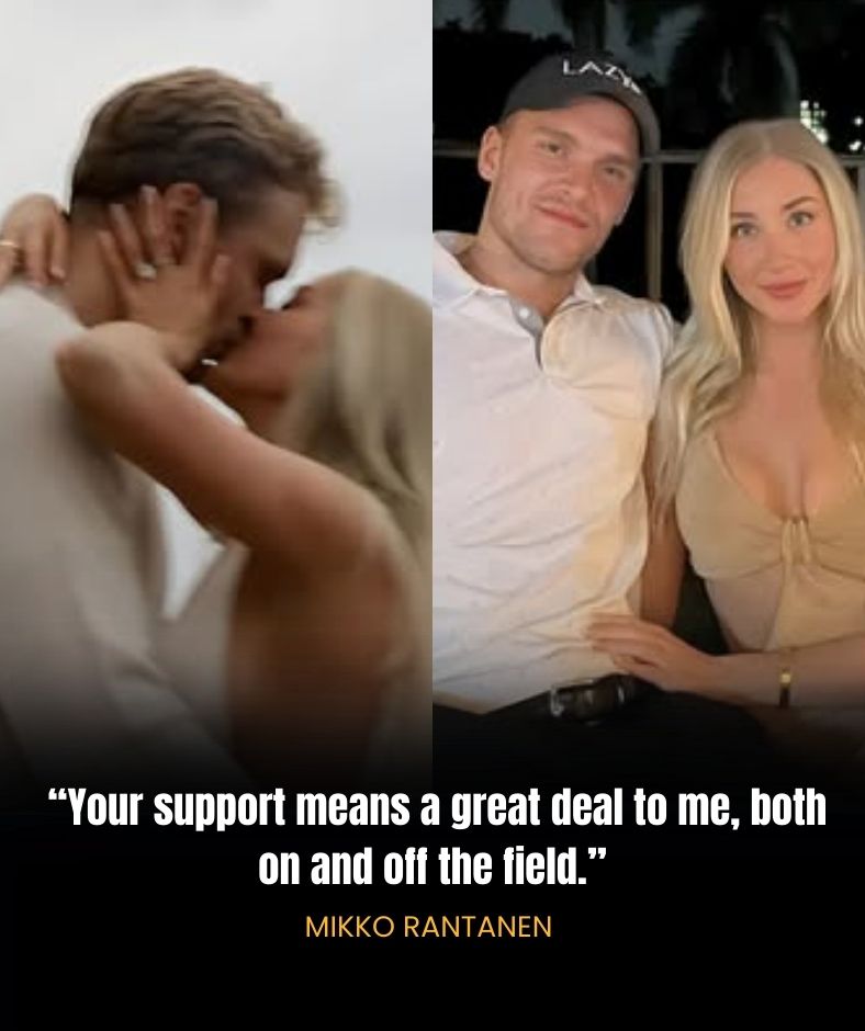 Mikko Rantanen Breaks His Silence After Engagement News, Sending Avalanche Fans Into a Frenzy .Qu