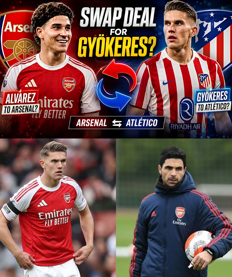 TRANSFER SHOCKWAVE: Atlético Madrid Launch €60M Bid for Viktor Gyökeres — Arsenal’s Ruthless Response Sends Europe Into Silence!. 8386