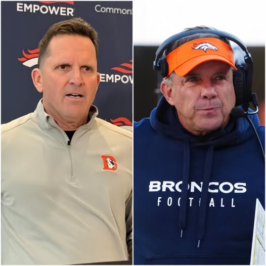 BREAKING: A tense closed-door meeting at Broncos Park Powered by CommonSpirit has sparked major buzz after Denver Broncos senior leadership held urgent talks with Executive Vice President & GM George Paton, as head coach Sean Payton reportedly stands at the center of a key decision that could reshape the franchise direction. 8386