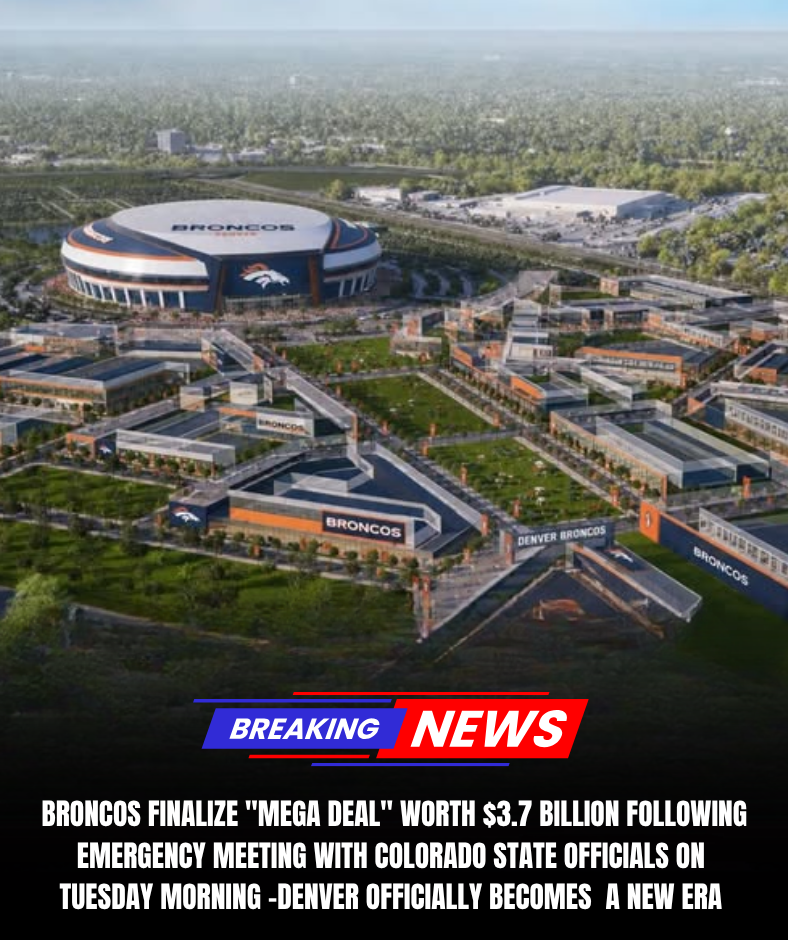 MEGA $3.7 BILLION DEAL SHOCKS DENVER! BRONCOS REPORTEDLY ENTER NEW ERA AFTER EMERGENCY TALKS WITH COLORADO OFFICIALS. 8386