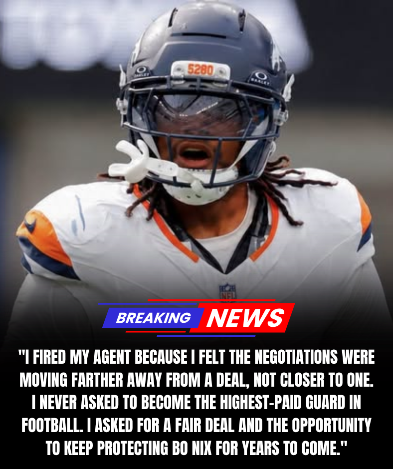 Broncos Contract Drama Takes a Stunning Turn! A key Broncos star has reportedly parted ways with his agent after contract extension talks hit an unexpected roadblock over financial demands. 8386