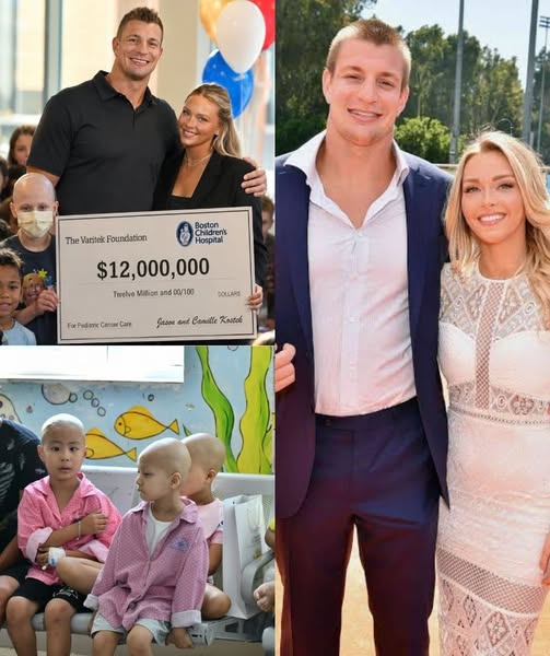 SHOCKING ACT OF KINDNESS: Rob Gronkowski & Camille Kostek Reveal $12M Move That Has Left New England Fans Emotional. 8386