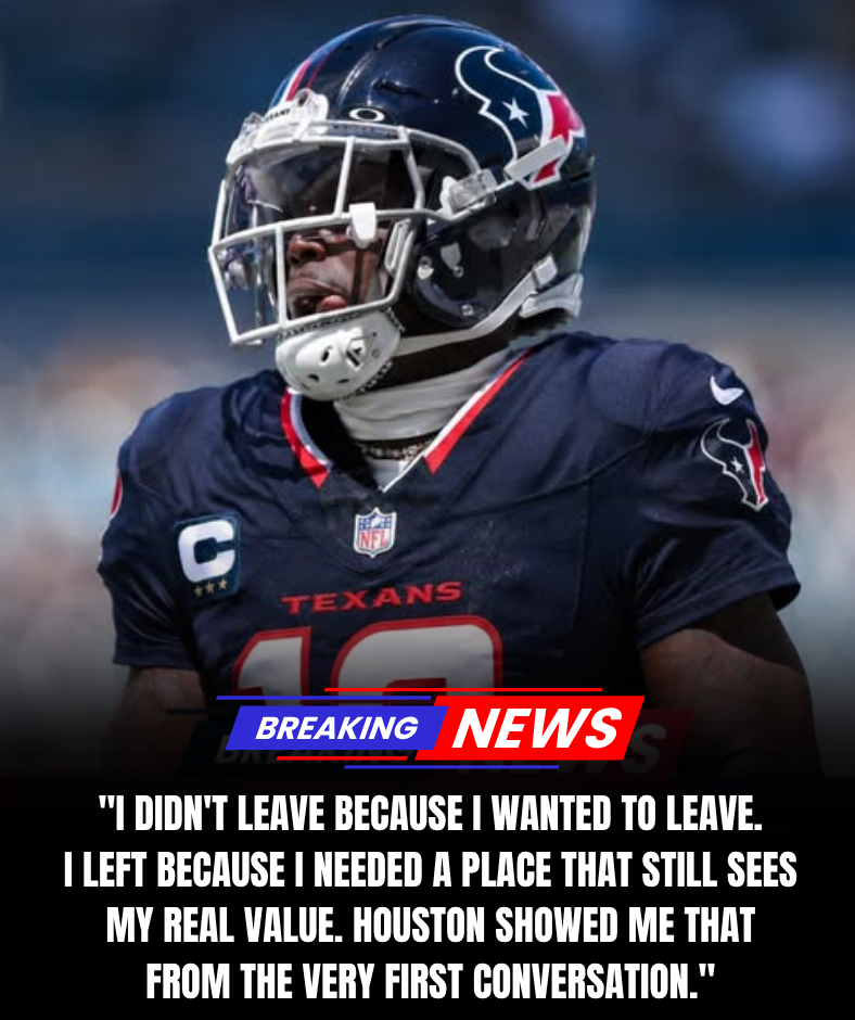 NFL SHOCKER: JUST 48 HOURS AFTER TALKS COLLAPSED, 7-TIME PRO BOWL WR REPORTEDLY LANDS WITH THE TEXANS IN STUNNING TWIST. 8386