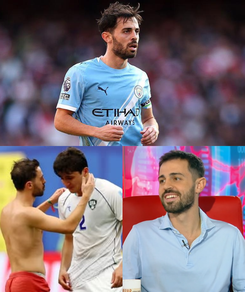 THE FINAL WHISTLE BROKE HIM… BUT WHAT BERNARDO SILVA DID NEXT LEFT THE ENTIRE FOOTBALL WORLD EMOTIONAL. 8386