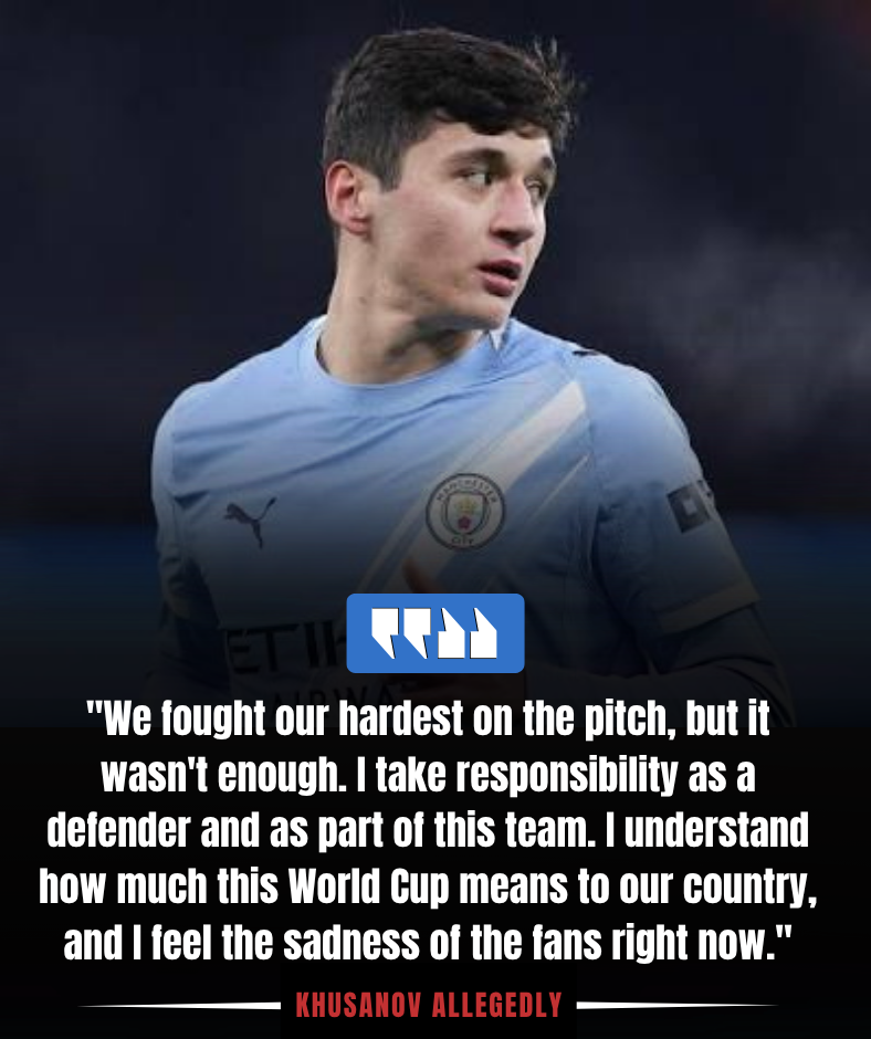 *WORLD CUP HEARTBREAK! KHUSANOV’S REPORTED MESSAGE AFTER UZBEKISTAN’S EXIT HAS LEFT FANS ACROSS THE GLOBE EMOTIONAL. 8386