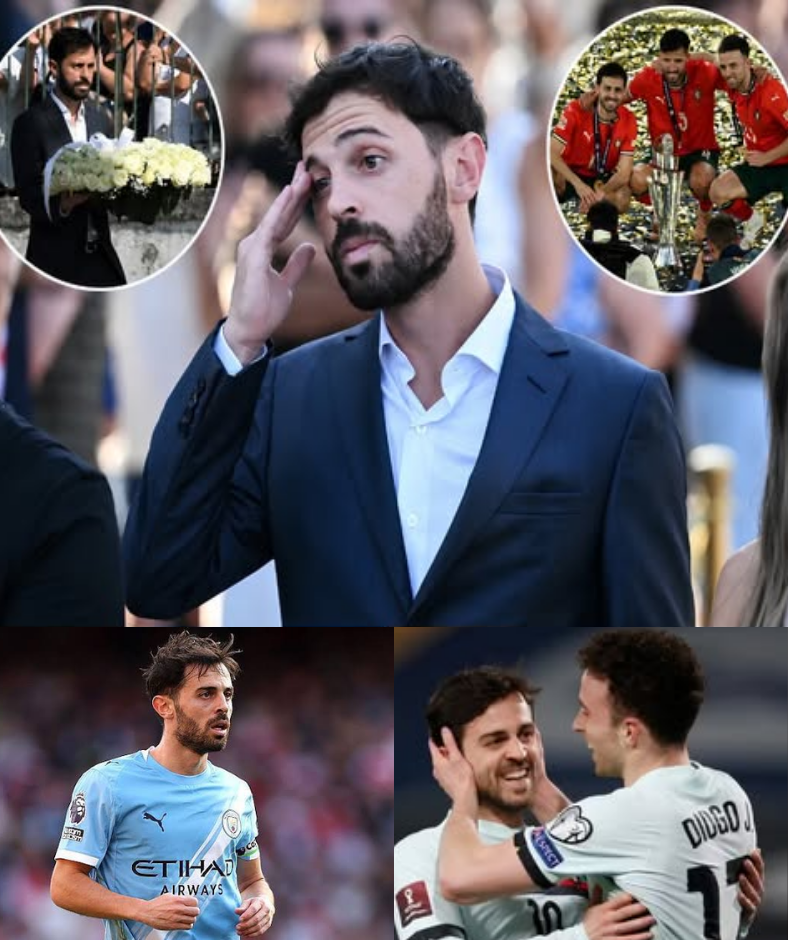 EVERY MATCH REMINDS ME OF WHAT WE’VE LOST…” — BERNARDO SILVA REPORTEDLY SHARES A HEARTFELT MESSAGE ABOUT DIOGO JOTA THAT HAS LEFT FOOTBALL FANS EMOTIONAL. 8386