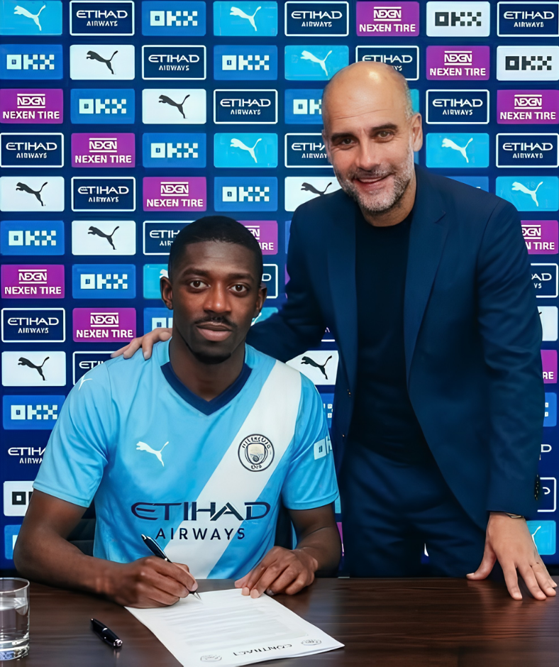 THE NEXT BLOCKBUSTER AT THE ETIHAD?” — MAN CITY REPORTEDLY MAKE A SURPRISE MOVE FOR OUSMANE DEMBÉLÉ AS FRESH TALKS IGNITE MAJOR TRANSFER BUZZ. 8386