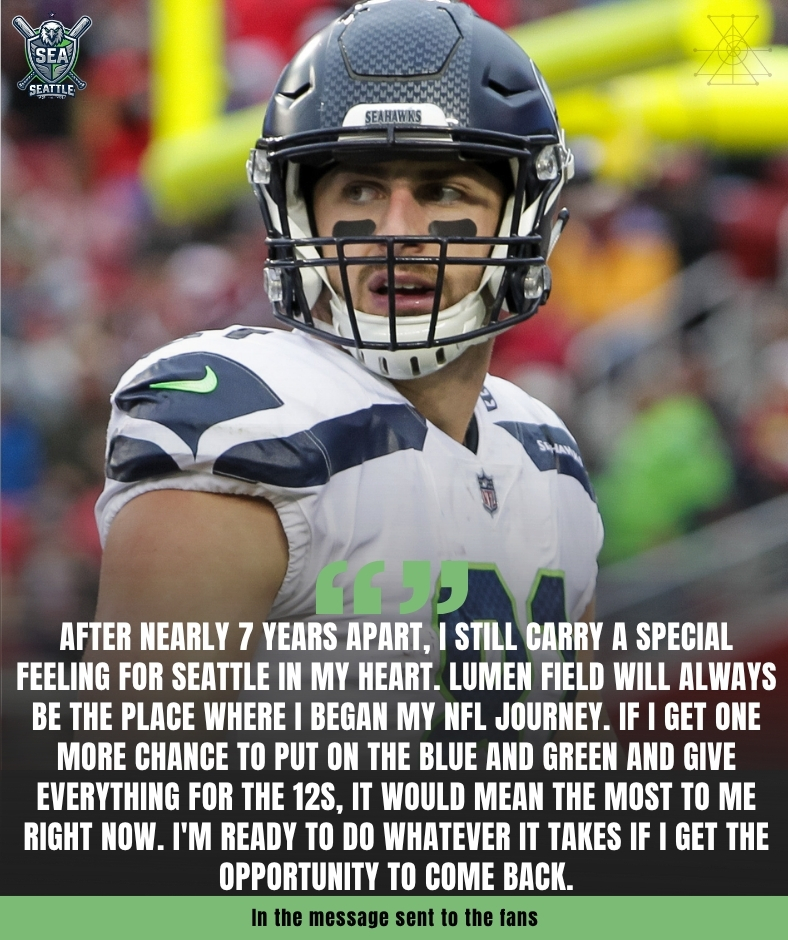 Just 12 Hours After His Tryout with the Seahawks, Former Third-Round TE Sends a Message That Touched the Hearts of Seattle Fans – Opening Hope for a Reunion After Nearly Seven Years Apart